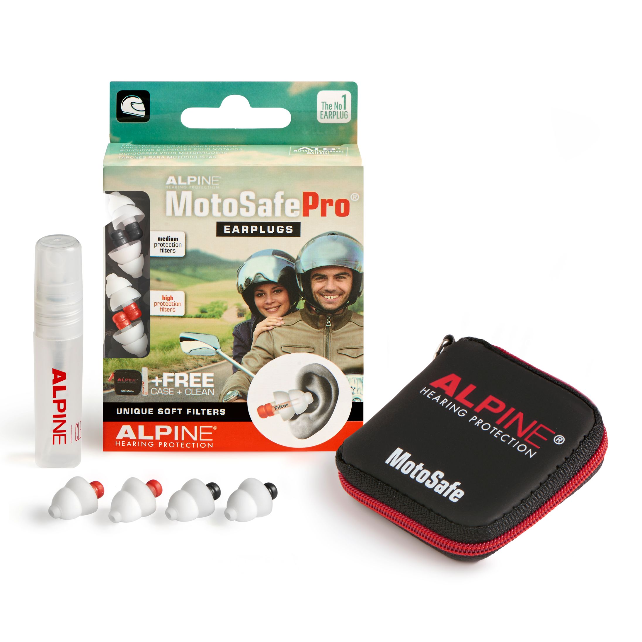 Image of Protections auditives ALPINE MOTO SAFE PRO