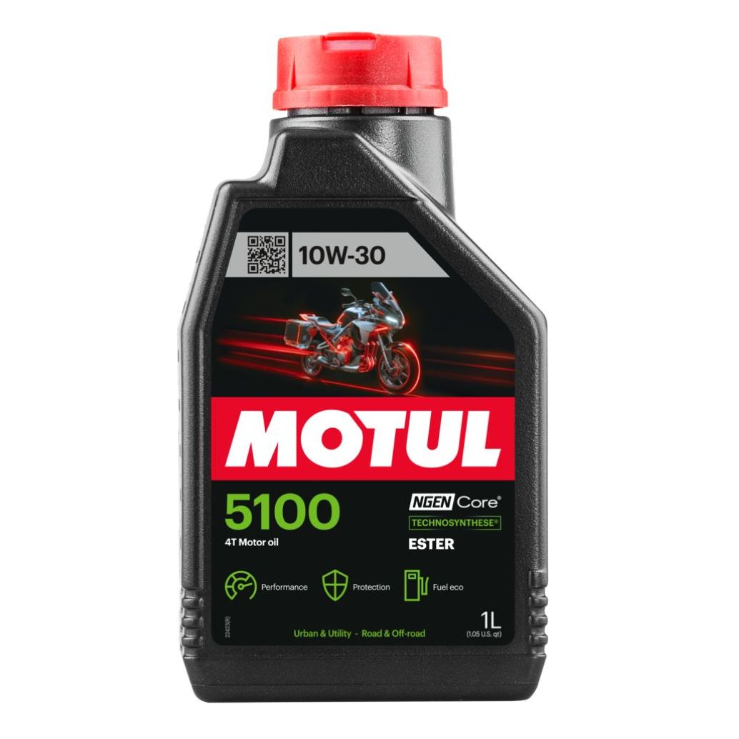 Olio motore Motul semisintetico 5100 4T 10W-30 1 litro