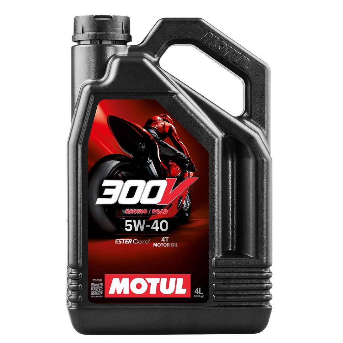 Huile moteur Motul 300V Road Racing 5W40 4L