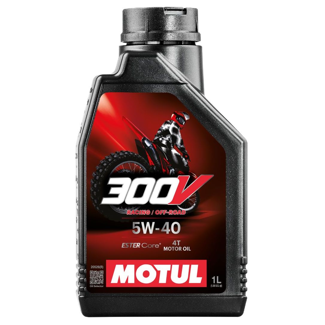 Huile moteur Motul 300V Off Road 5W40 1L