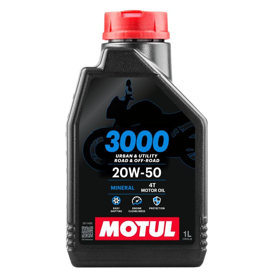 Huile moteur Motul 3000 20W50 1L