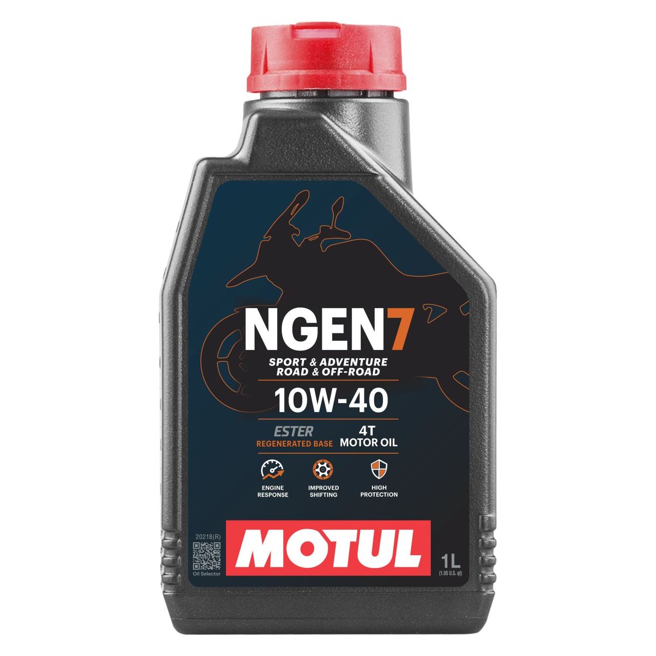 Huile moteur Motul NGEN 7 10W-40 4T 1L