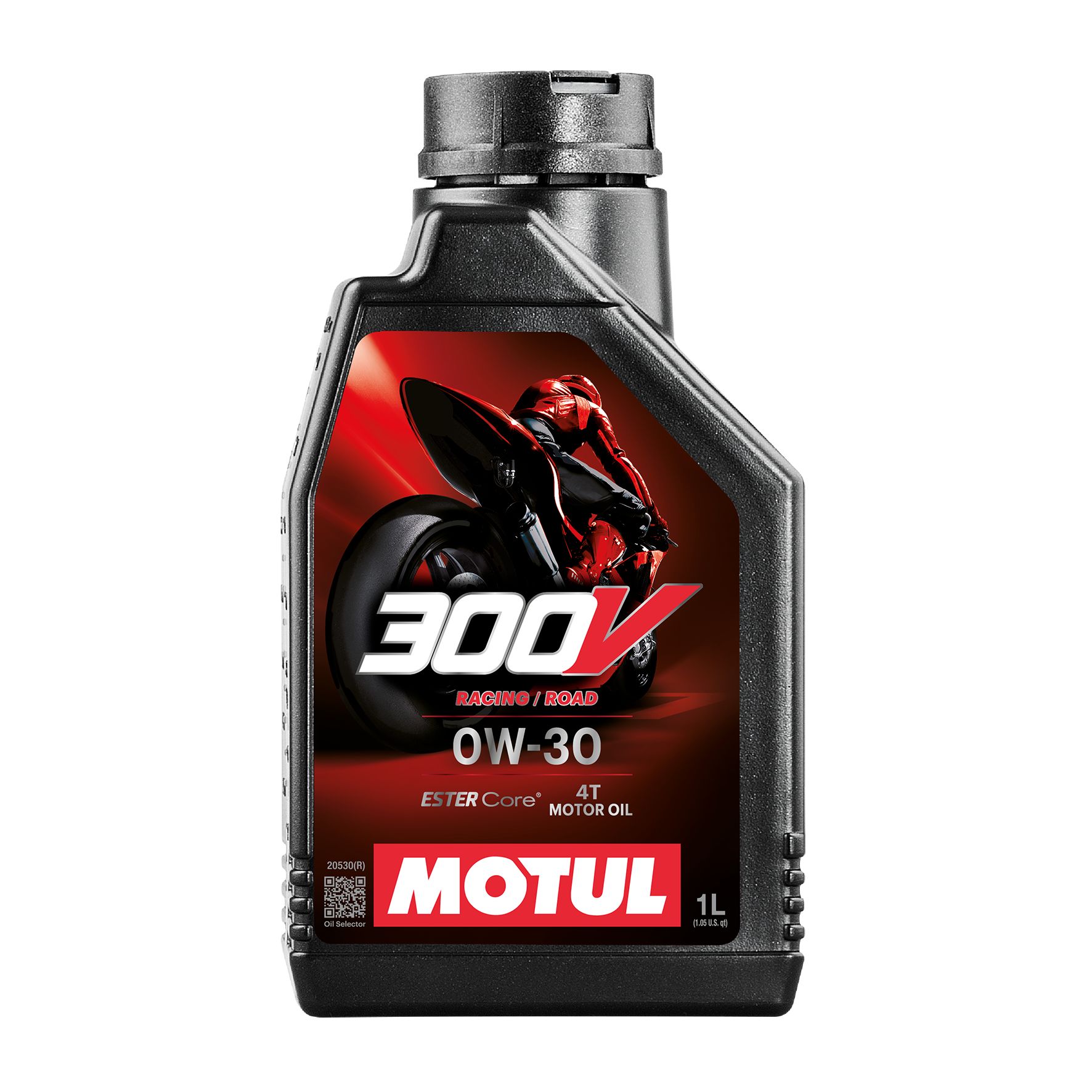 Huile moteur Motul 300V ROAD RACING 0W30 1L