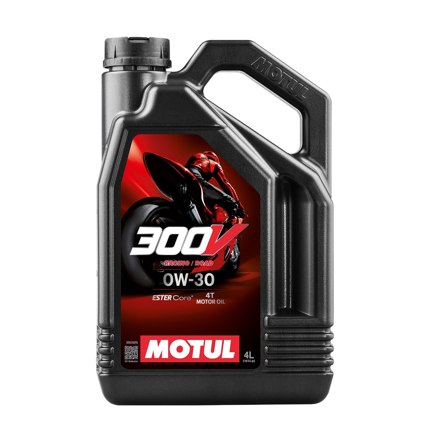 Huile moteur Motul 300V ROAD RACING 0W30 4L
