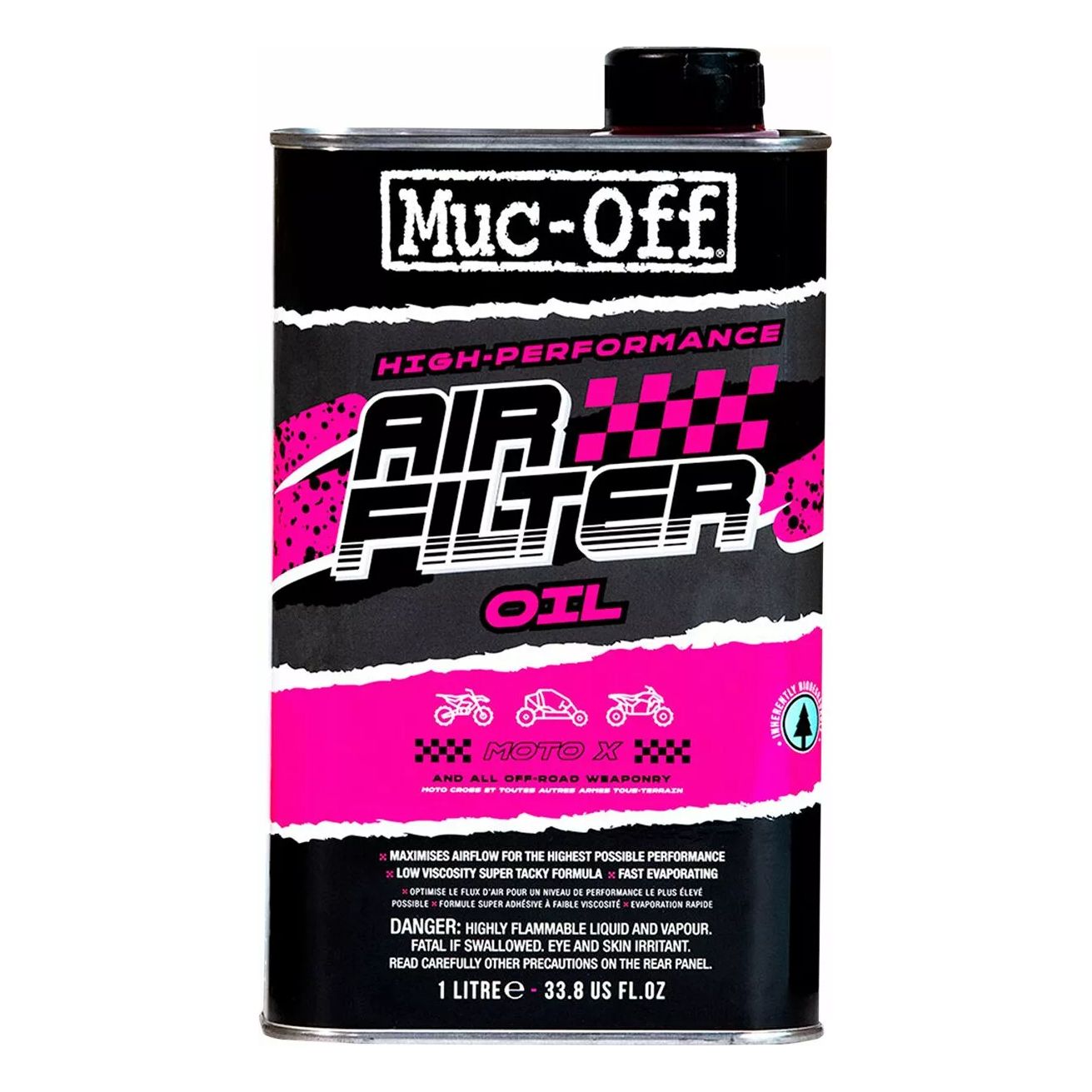 Huile de filtre Muc-Off Motorcycle Air Filter Oil 1L