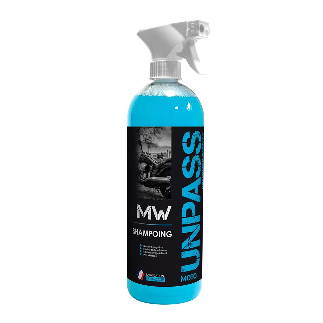 Produit de lavage Unpass MW Shampoing prêt a l'emploi pulvérisateur 1L