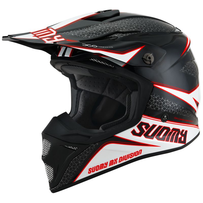 Image of Casque cross Suomy MX SPEED PRO MIPS - TRANSITION - WHITE 2022