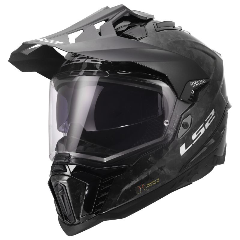 Casque intégral LS2 MX701 - EXPLORER CARBON - FORGED