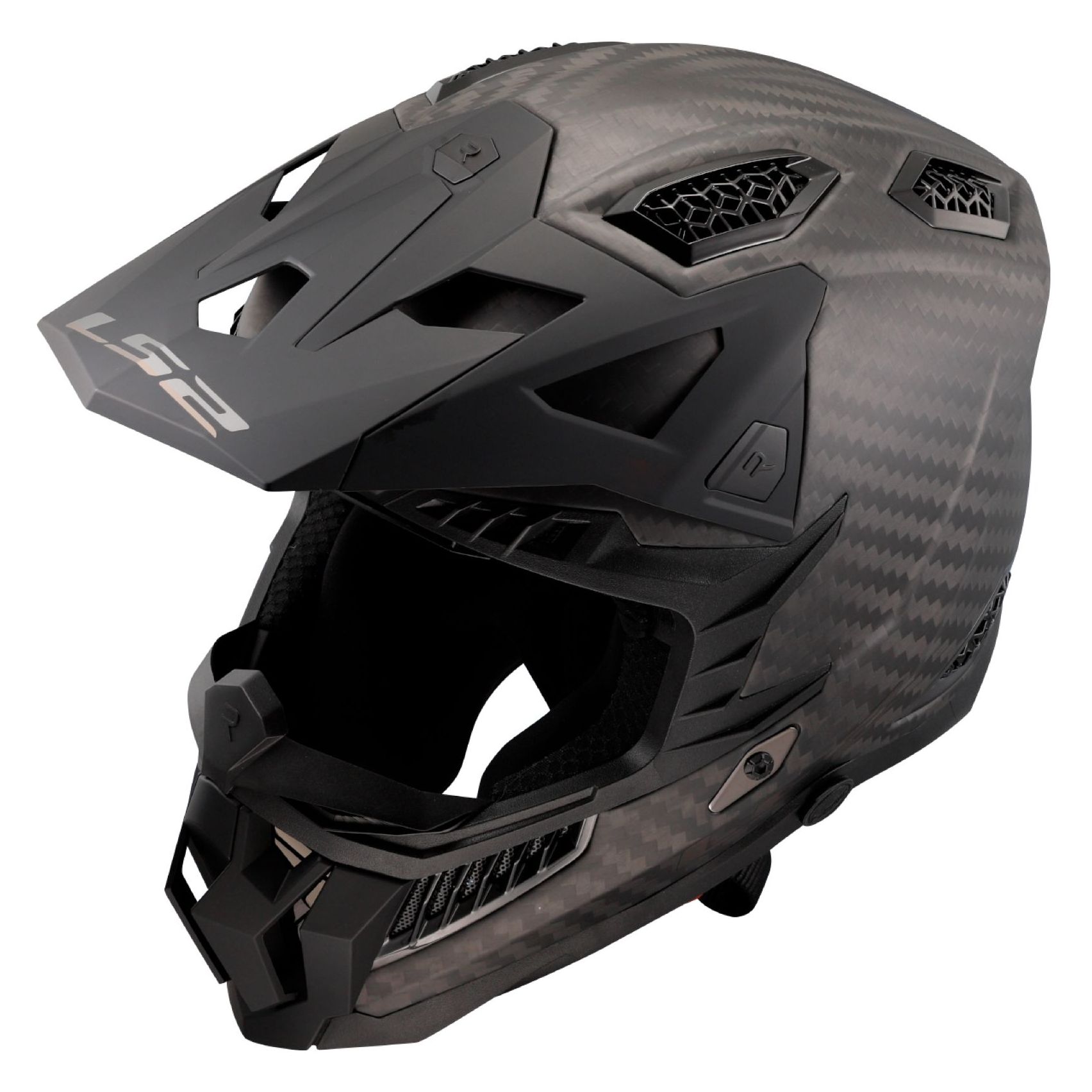 LS2 Casque cross LS2 MX703 C - X-FORCE - PRO FIM 2027 — carbone mat
