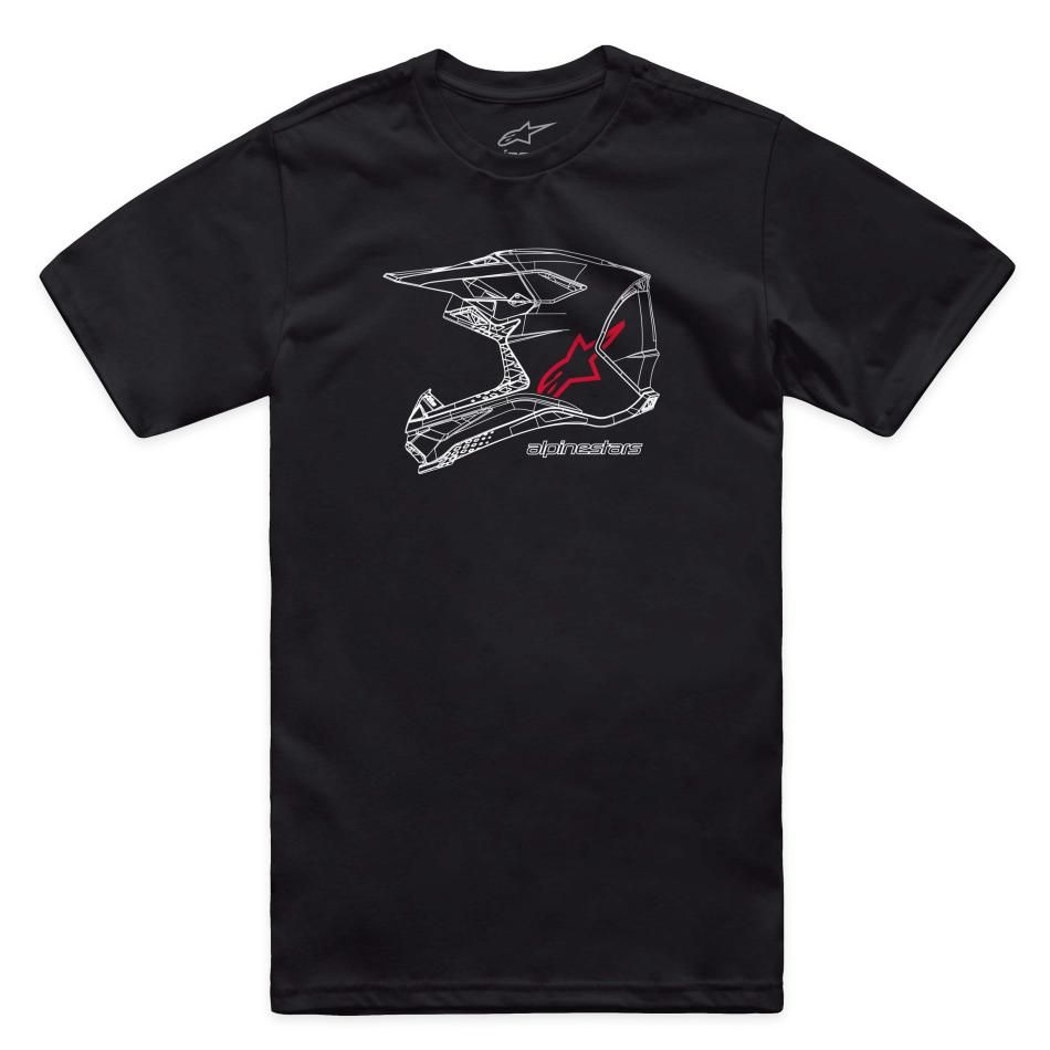 T-Shirt manches courtes Alpinestars MX HELMET CSF