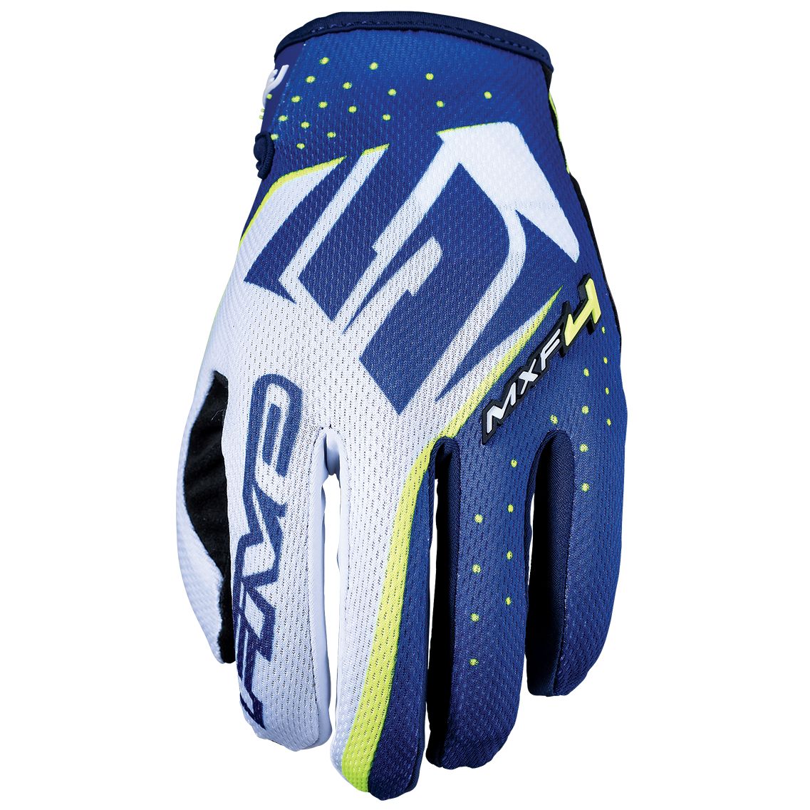 Gants cross Five MXF4 - FLUO YELLOW 2021