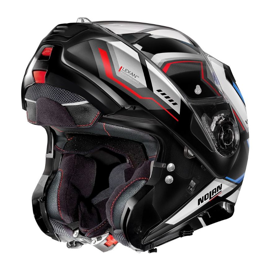 Image of Casque Nolan N100.5 UPWIND N-COM - GLOSSY