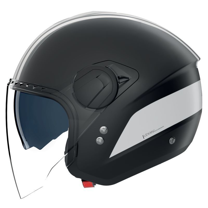 NOLAN Casque jet Nolan N20-2 VISOR DOLCE VITA — noir et blanc