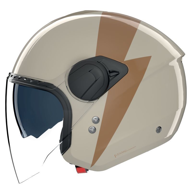 NOLAN Casque jet Nolan N20-2 VISOR IMPETO — marron