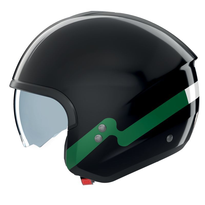 NOLAN Casque jet Nolan N20-2 ZEFIRO — noir et vert