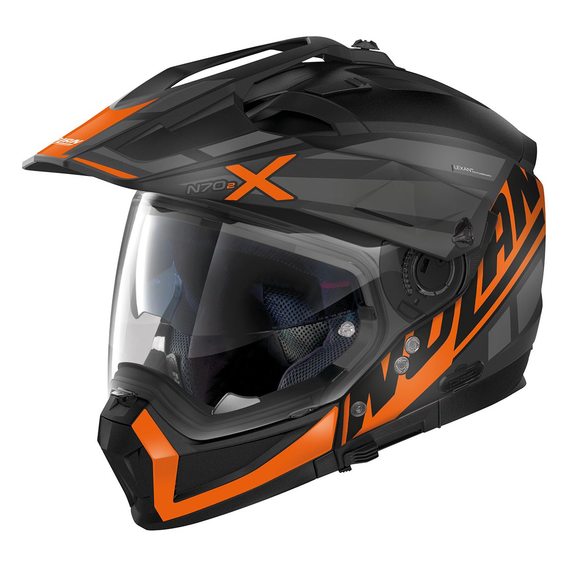 Image of Casque Nolan N70.2 X - MIRAGE N-COM