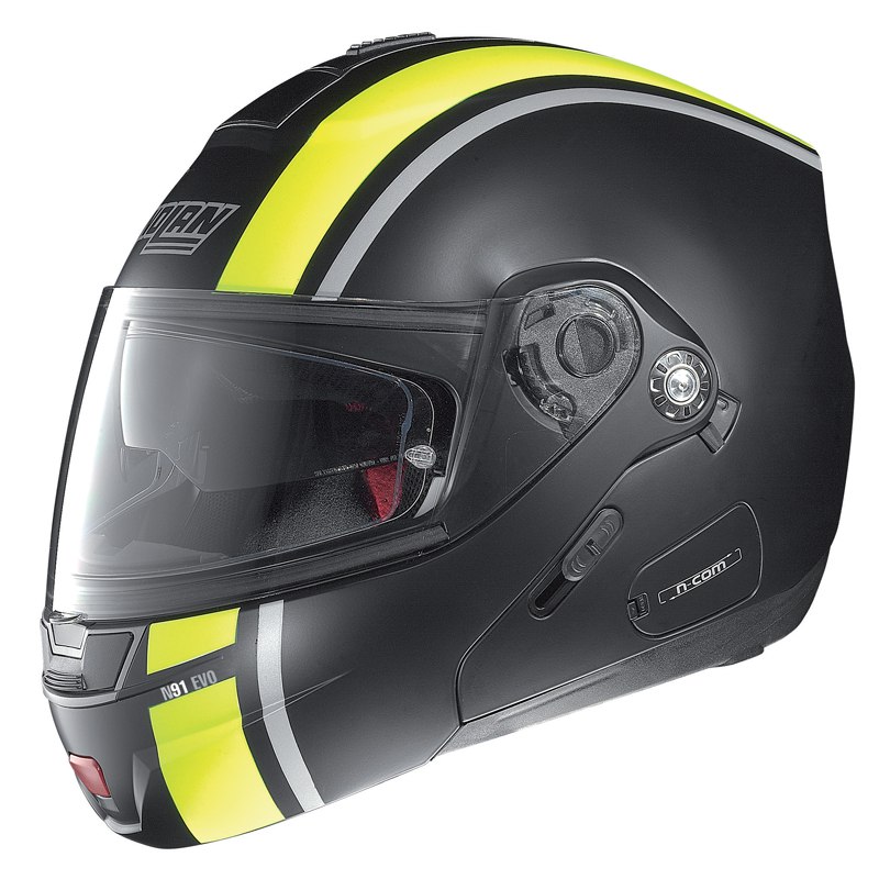 Casque Nolan N91 Evo Strip N Com Casque Modulable Motoblouzcom