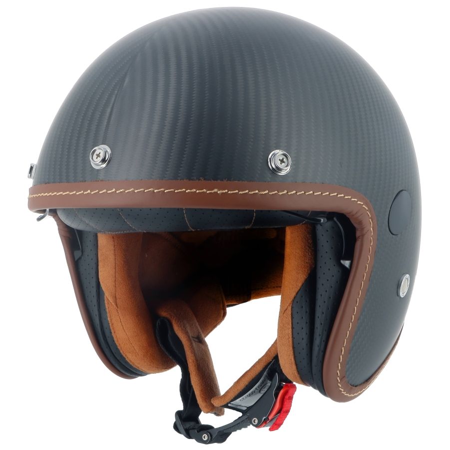 Casque jet Helstons NAKED CARBON