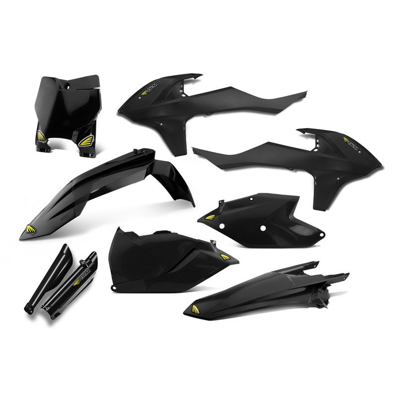Kit plastiques CYCRA POWERFLOW NOIR