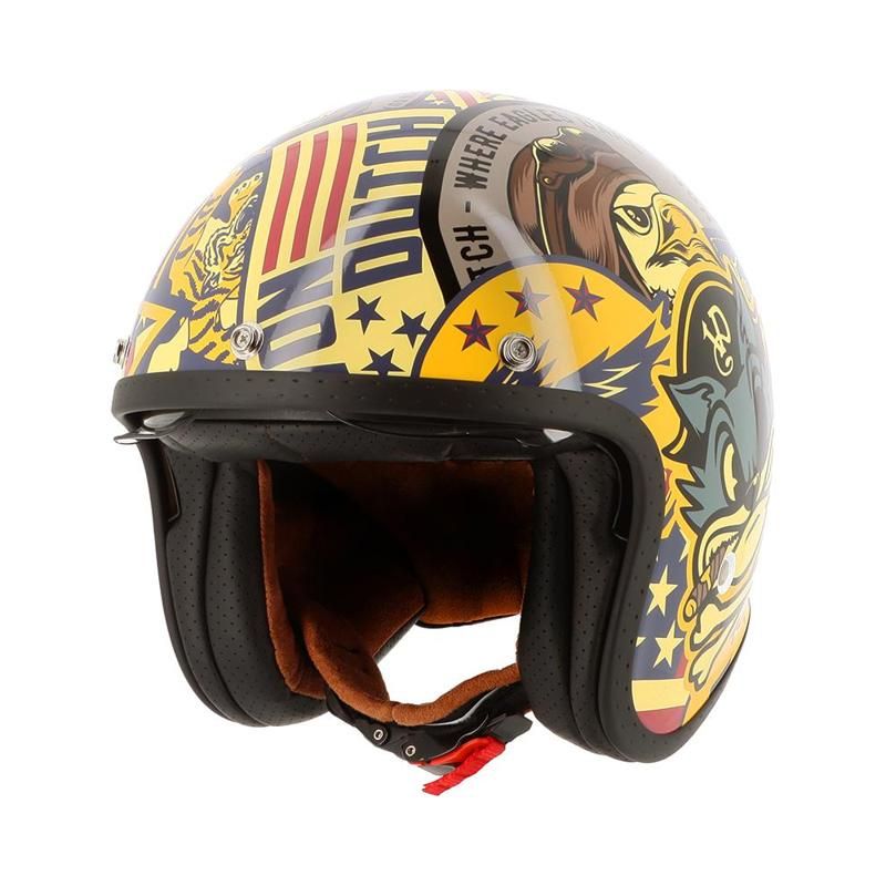 Casque jet Helstons VON DUTCH BIG CAT