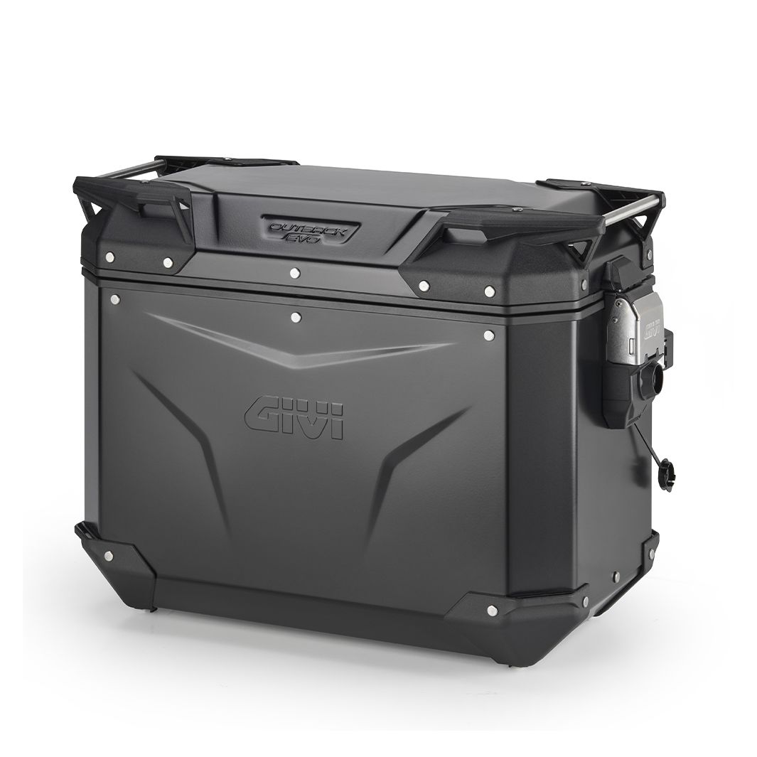 Valise Givi TREKKER OUTBACK EVO SMART 44 LITRES (COTE GAUCHE) SANS BARILLET - Noir