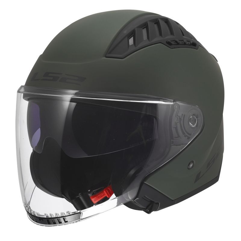 LS2 Casque jet LS2 OF600 COPTER II — vert