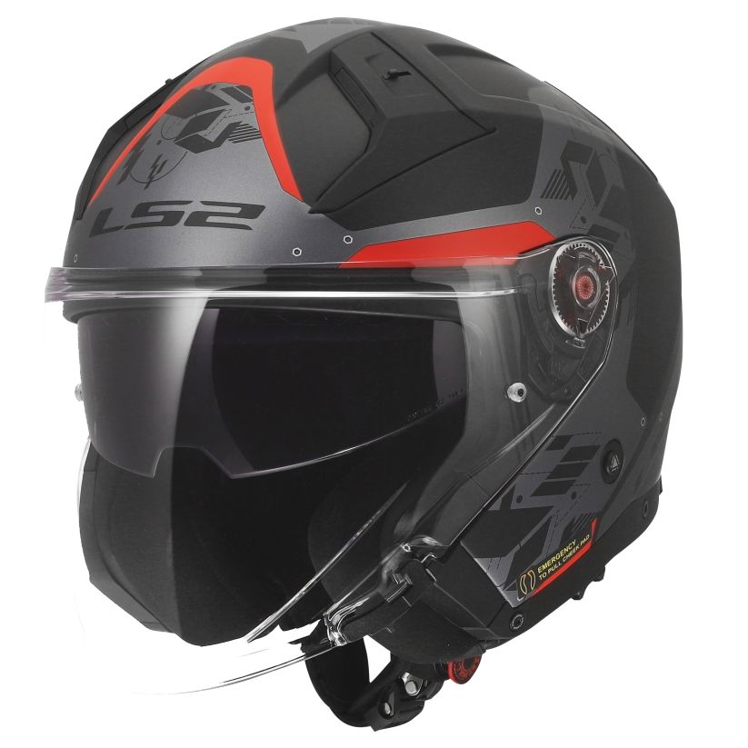 Casque jet LS2 OF603 INFINITY II NIGHTLINE