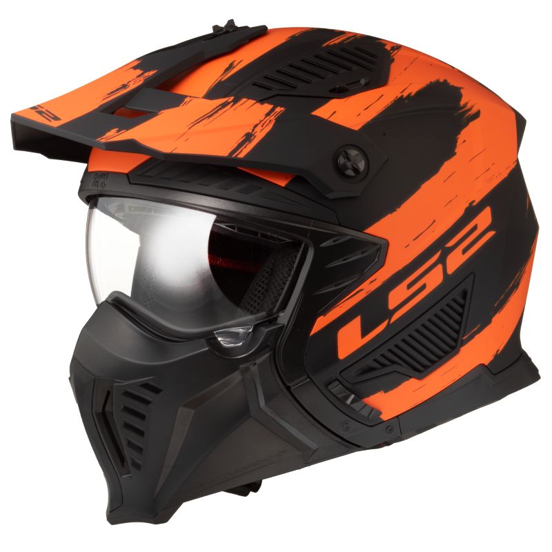 Image of Casque LS2 OF606 DRIFTER - MUD