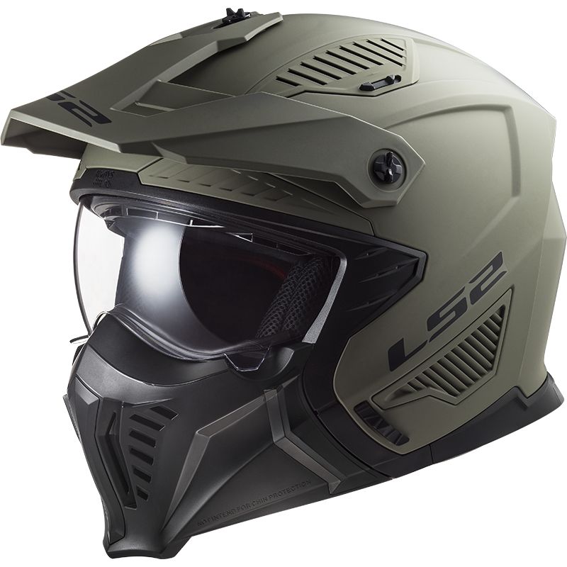 LS2 Casque jet LS2 OF606 DRIFTER - SOLID — beige
