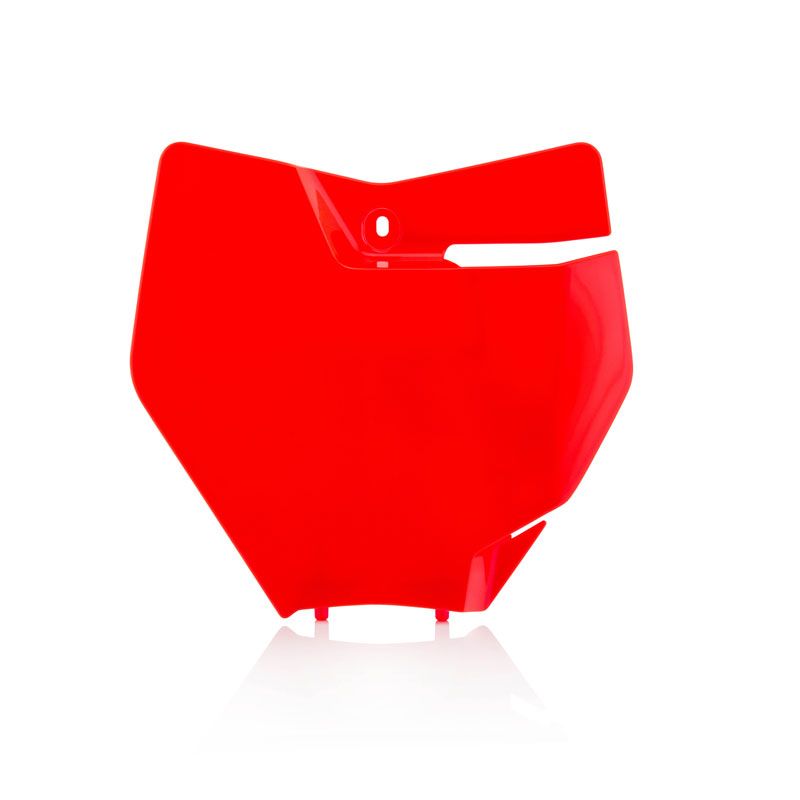 Plaque avant Acerbis ORANGE FLUO