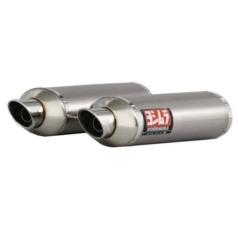 Silencieux D'échappement Universel Ovale 50mm - Dimensions 210x110x350mm - Neuf - Froeschl Autozubehoer