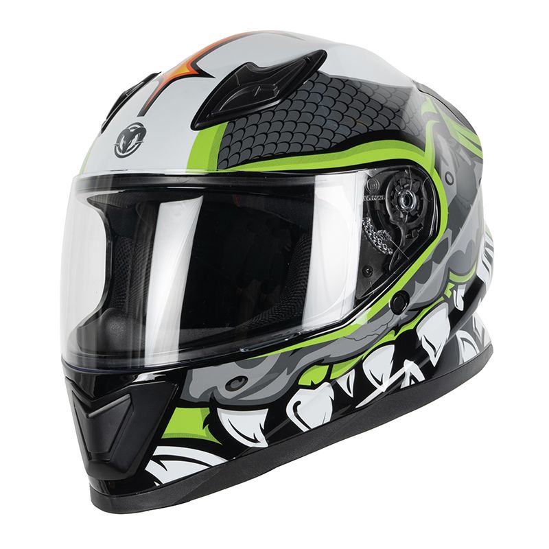 Image of Casque Ovix A.L.S BLACK/GREEN