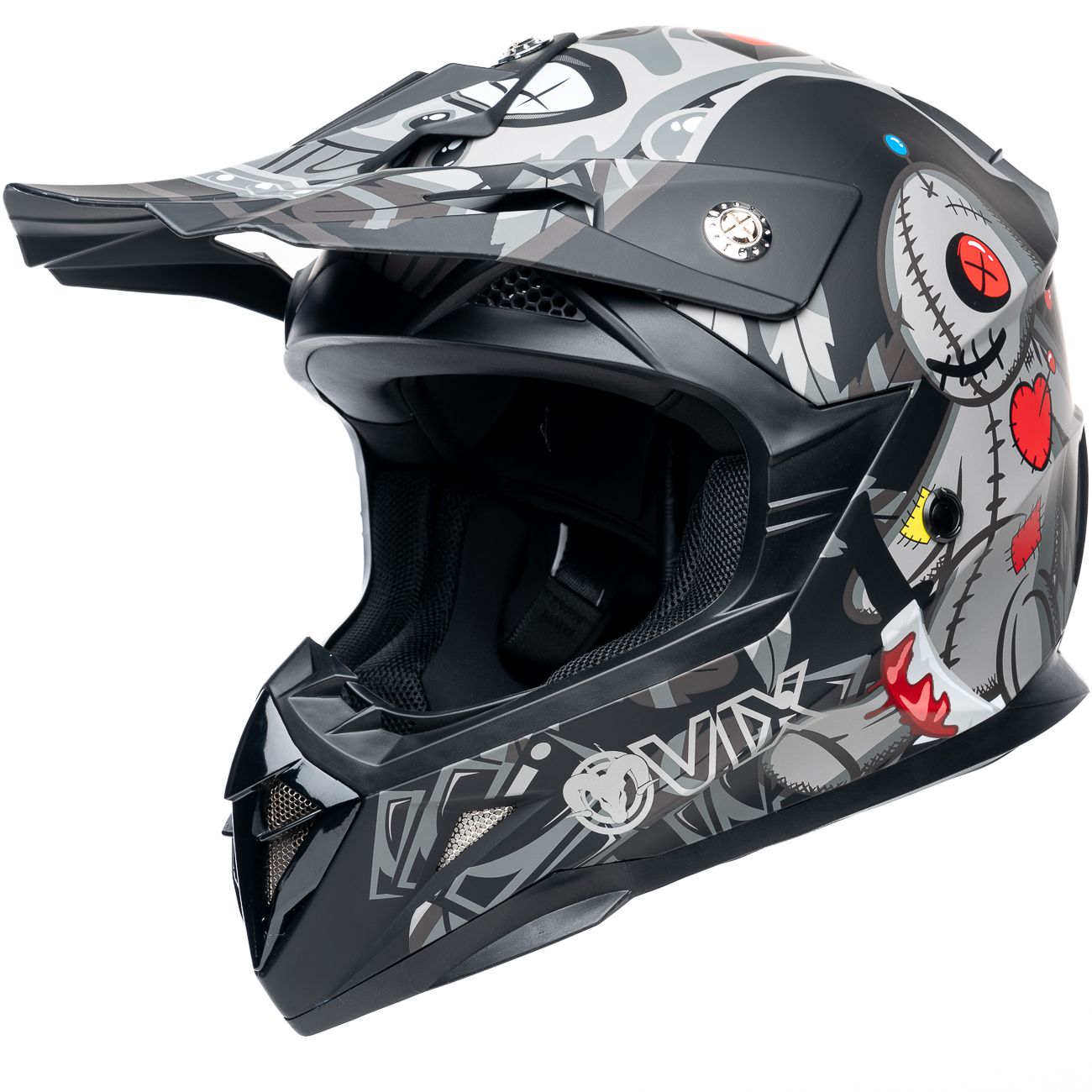 Casque cross Ovix DIRTY VOODOO 2025