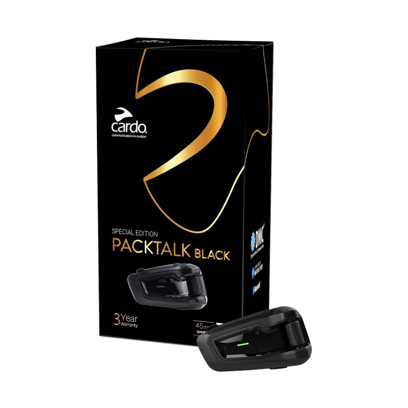 Image of Intercom Cardo PACKTALK BLACK - JBL - SOLO BLACK