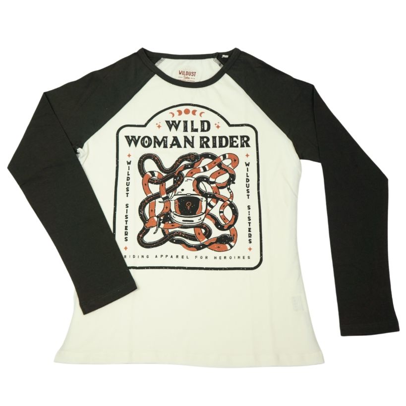 Image of T-shirt manches longues Wildust WILD WOMAN RIDER