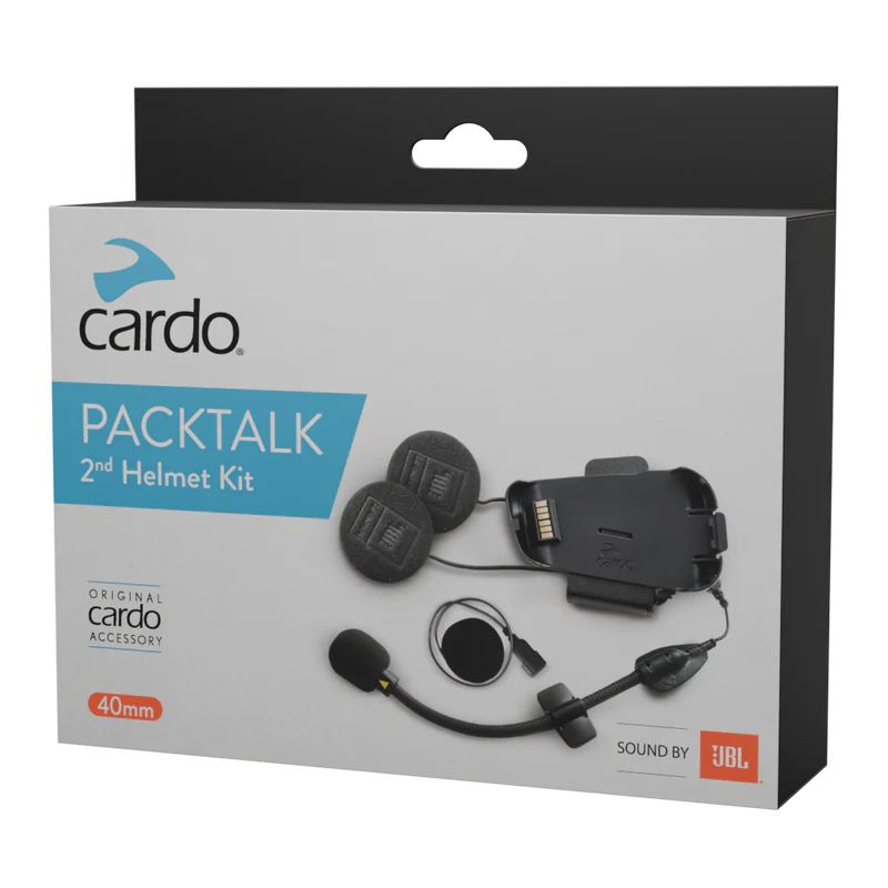 Kit pour intercom Cardo 2ND CASQUE PACKTALK JBL