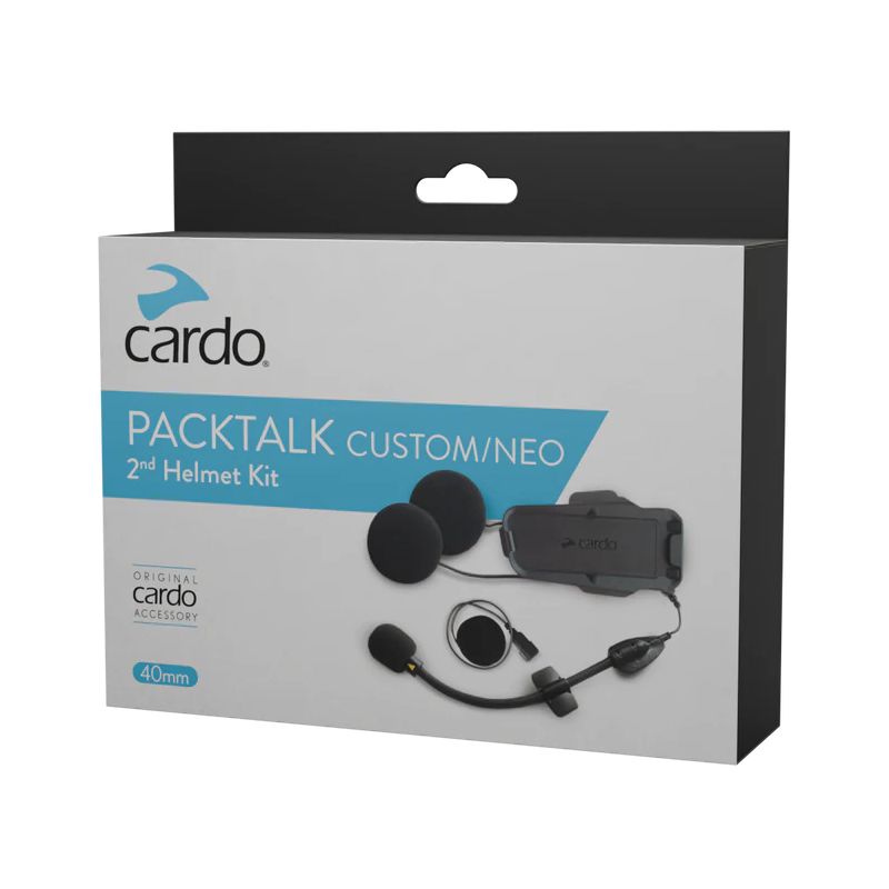 Kit pour intercom Cardo 2ND CASQUE Packtalk Custom/Neo