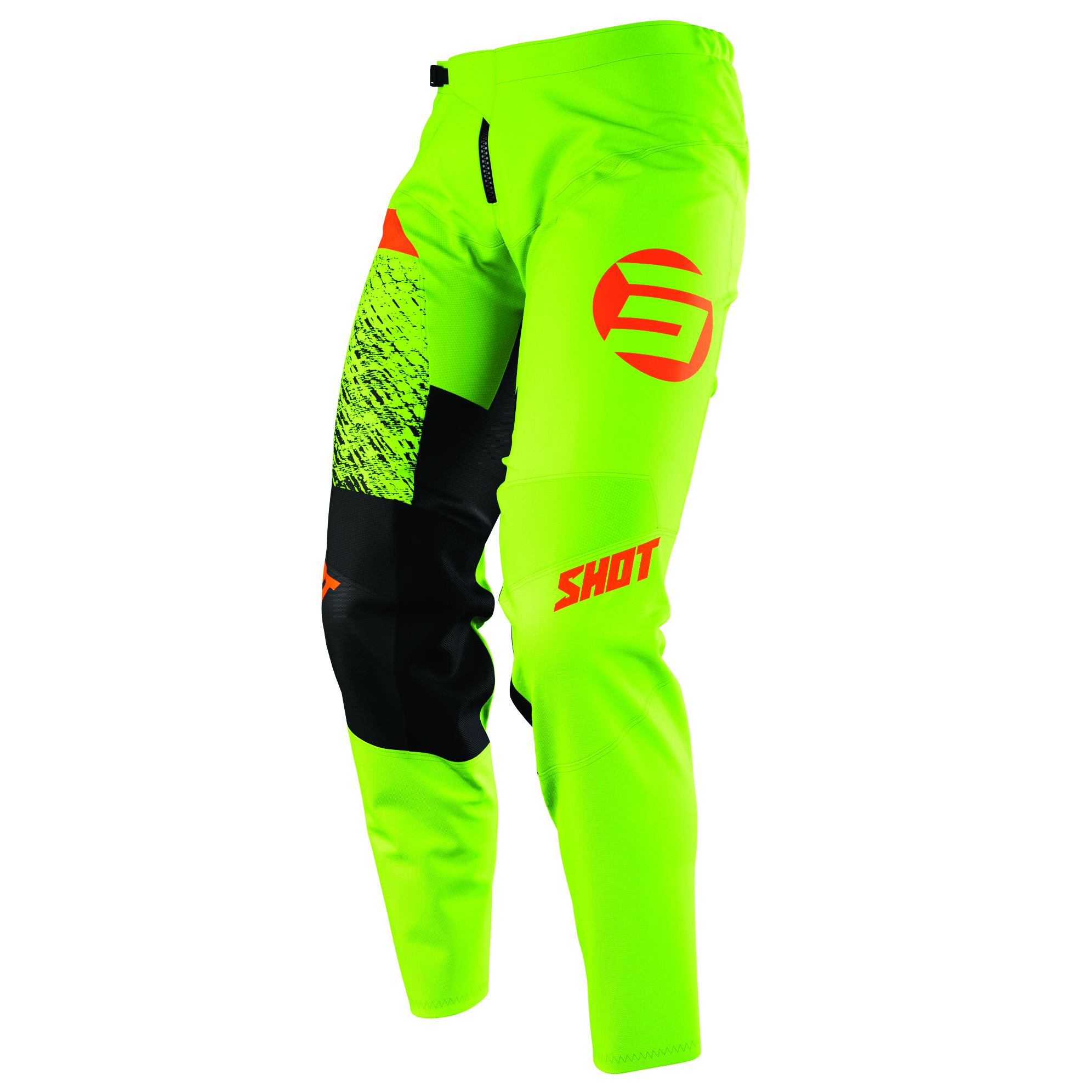 Pantalon cross Shot DEVO ENFANT ROLL - GREEN ORANGE