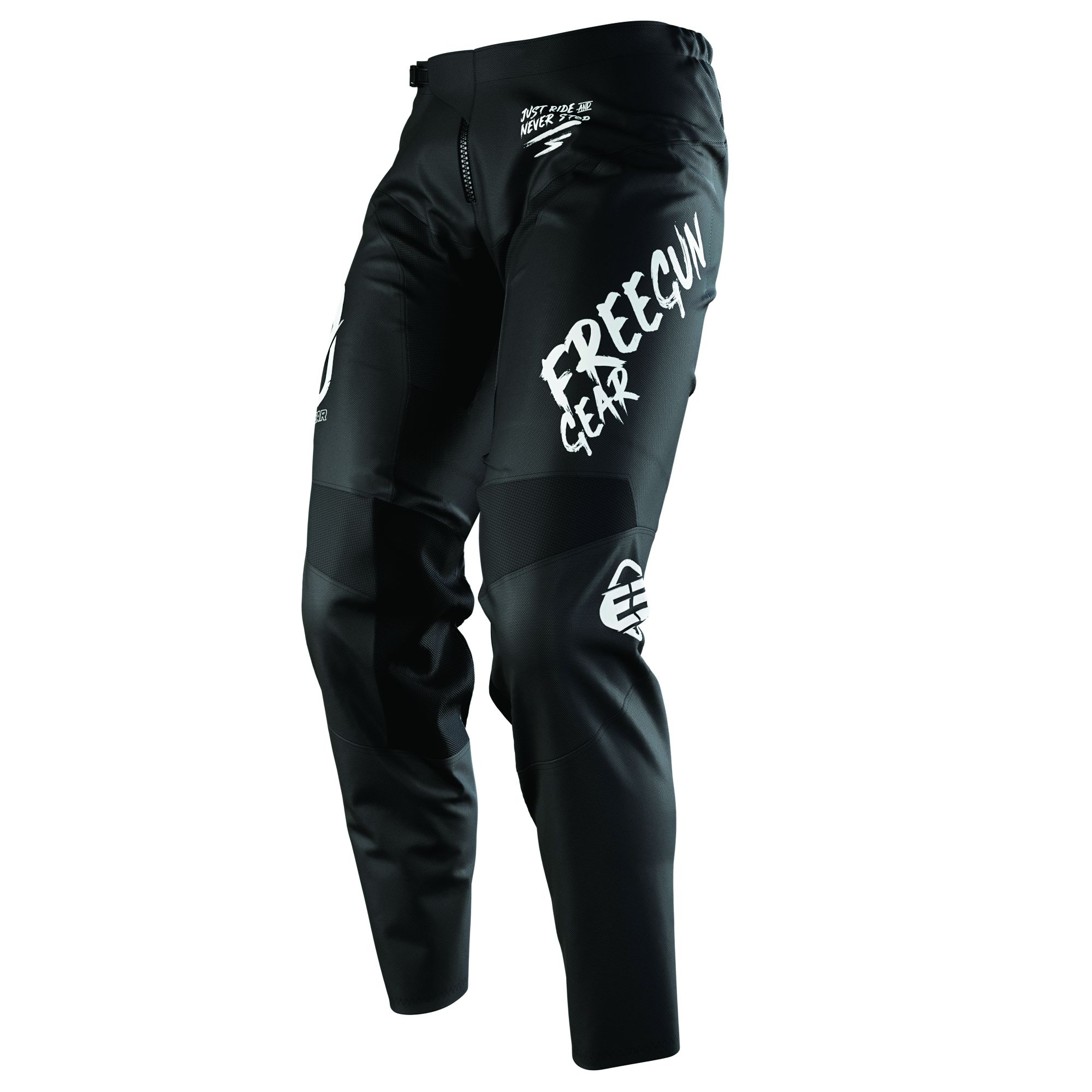 Image of Freegun Speed Full Black Pantalon Motocross Noir 32