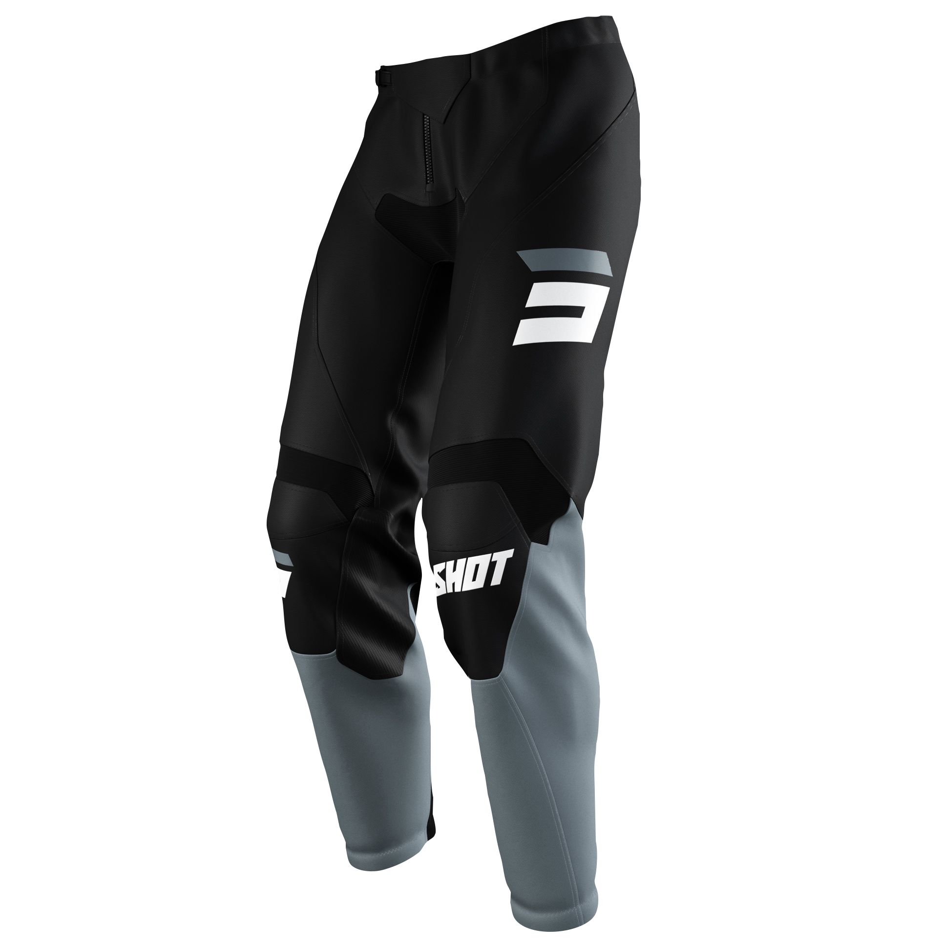 Pantalon cross Shot DRAW BURST - BLACK 2023