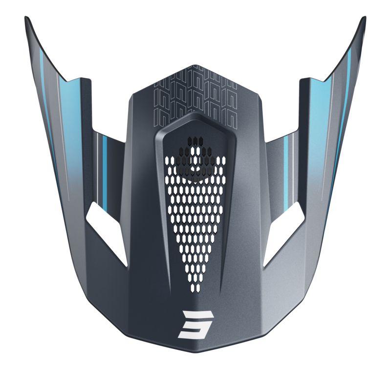 Visière TT Shot LITE CHALLENGER BLUE MATT