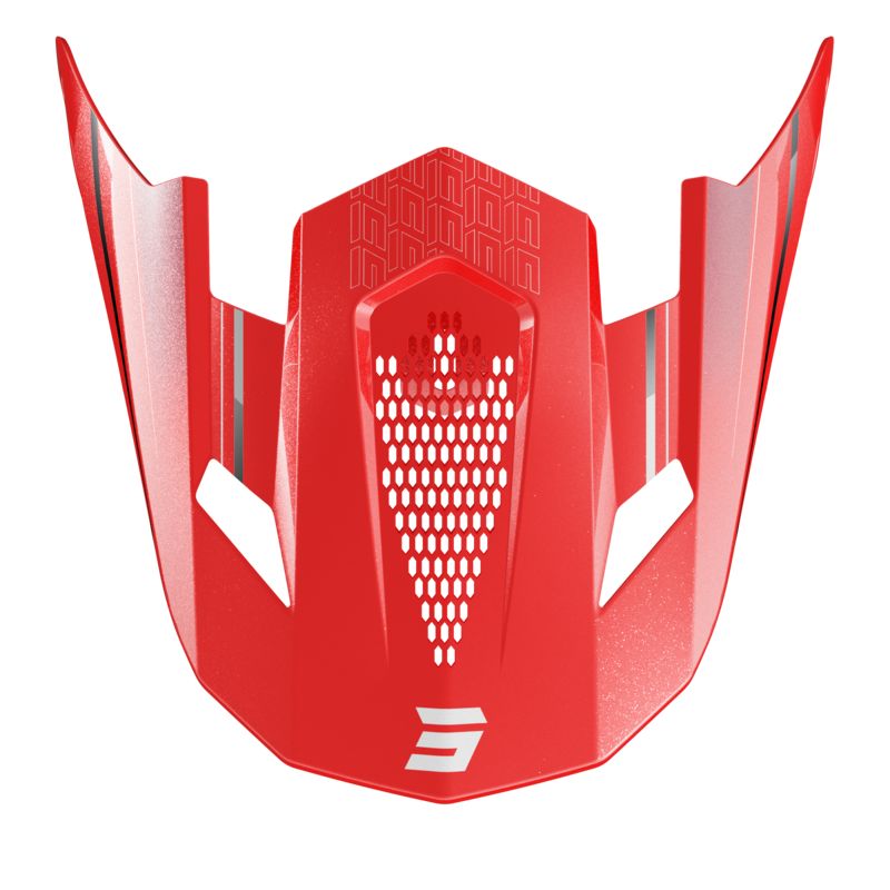 Visière TT Shot LITE CHALLENGER RED PEARLY