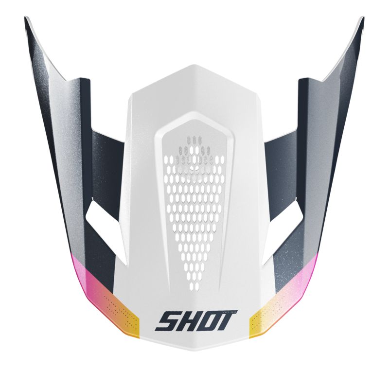 Visière TT Shot LITE ULTRA BLUE ORANGE PEARLY