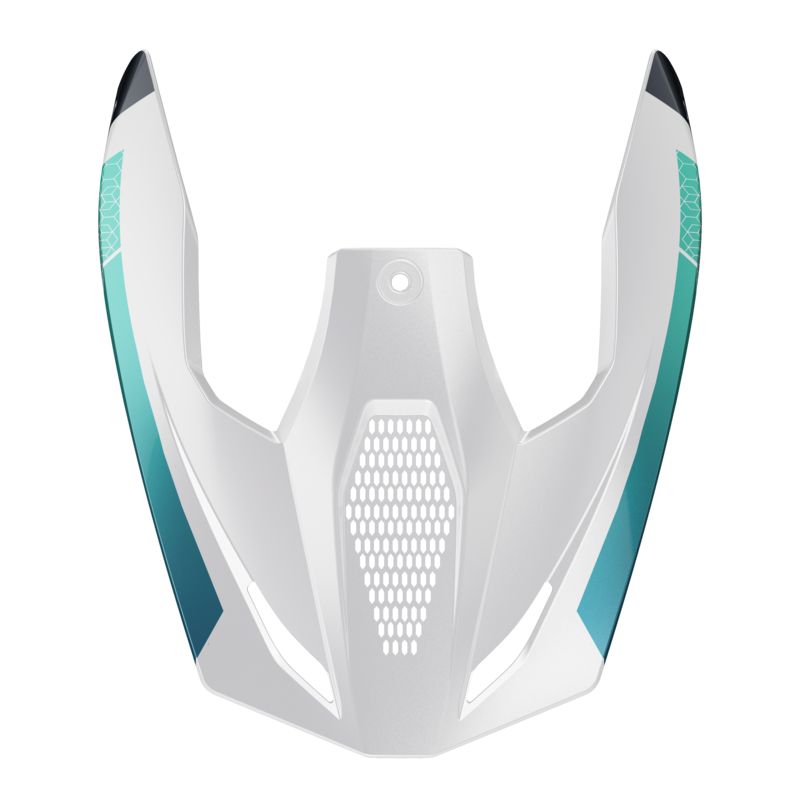 Visière TT Shot RACE PHASER BLUE TURQUOISE PEARLY 2026