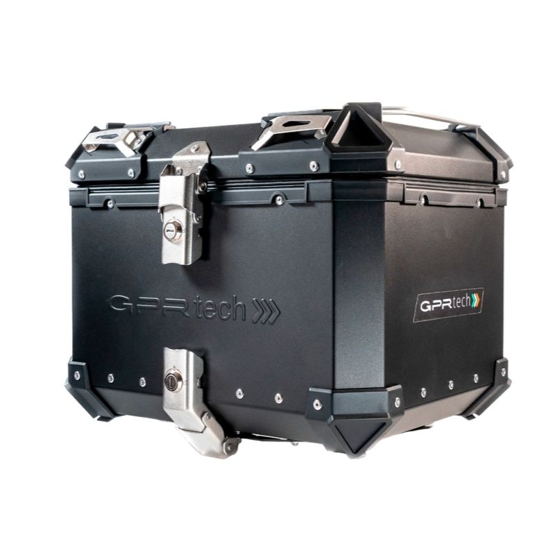 Top case GPR Tech ALPI-TECH Alu - Complet avec support - 45 litres