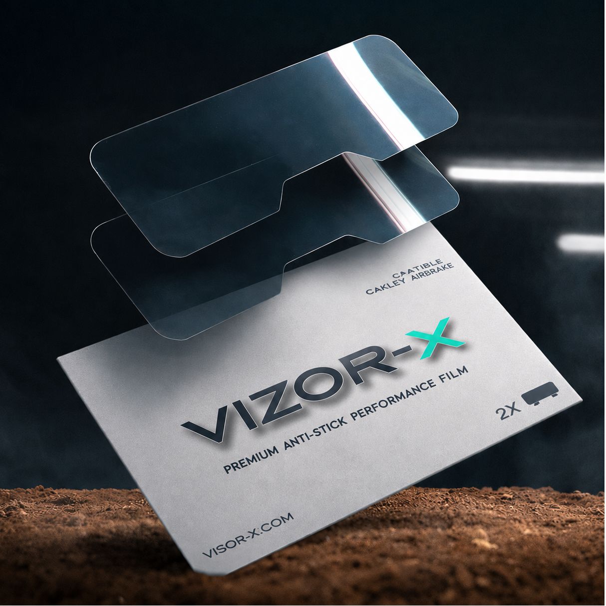 Vizor-X UNIVERSAL 55 mm hydrophobic film