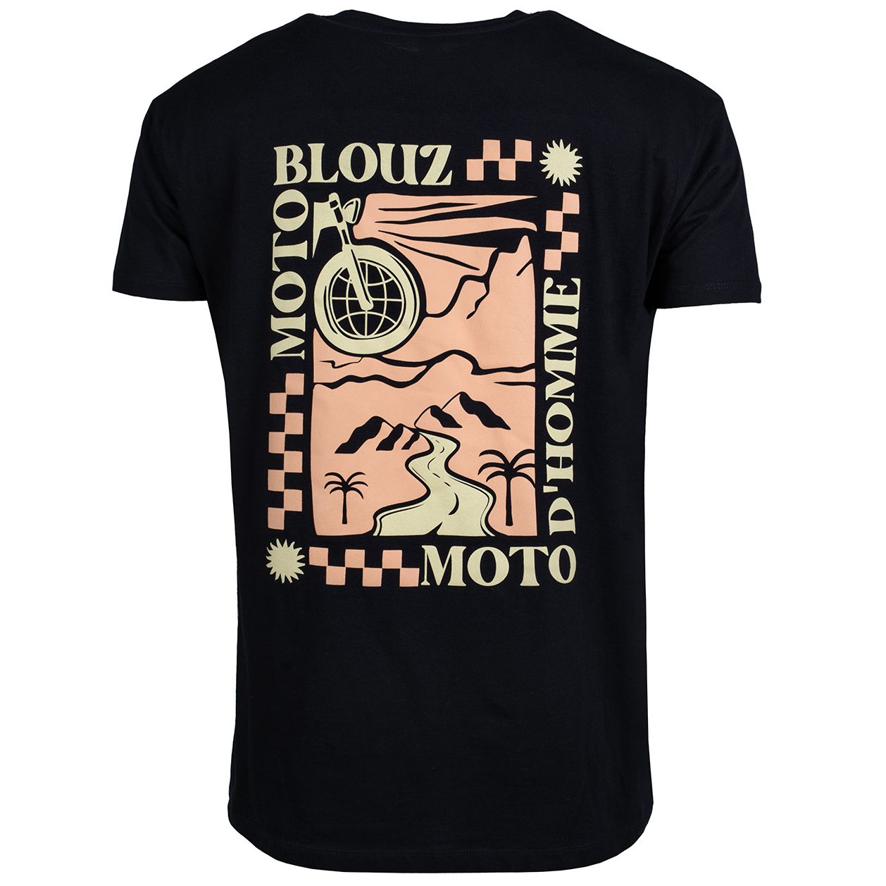 T-Shirt Motoblouz X MOTODHOMME - HOMME - 20ANS
