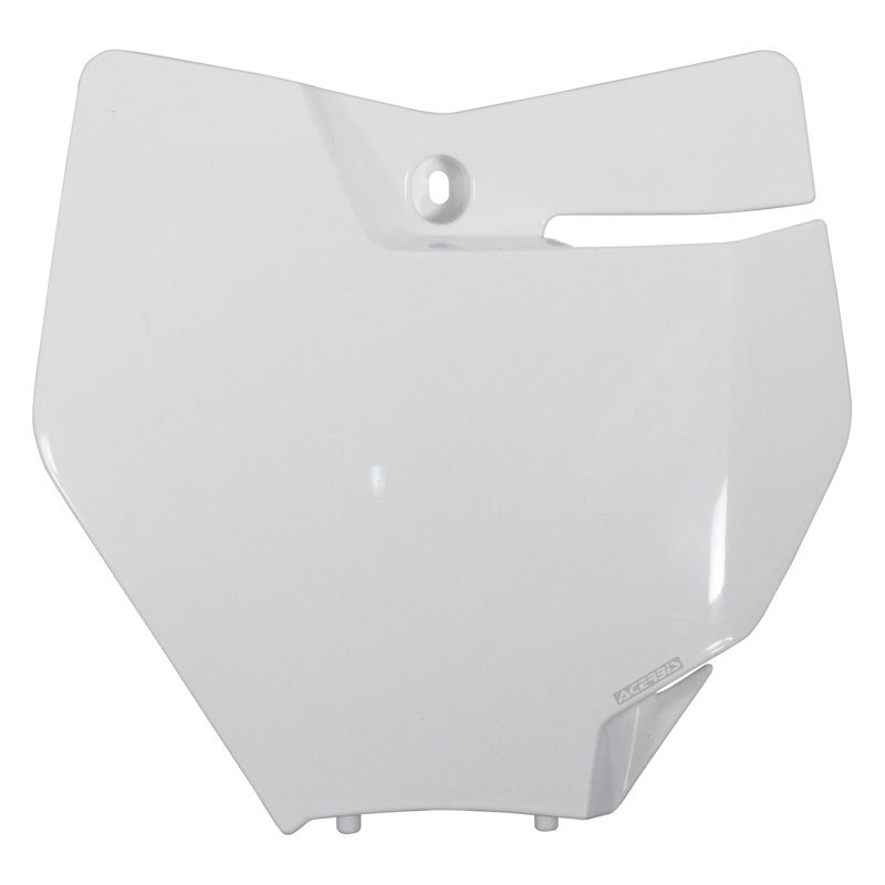 Plaque avant Acerbis Blanc
