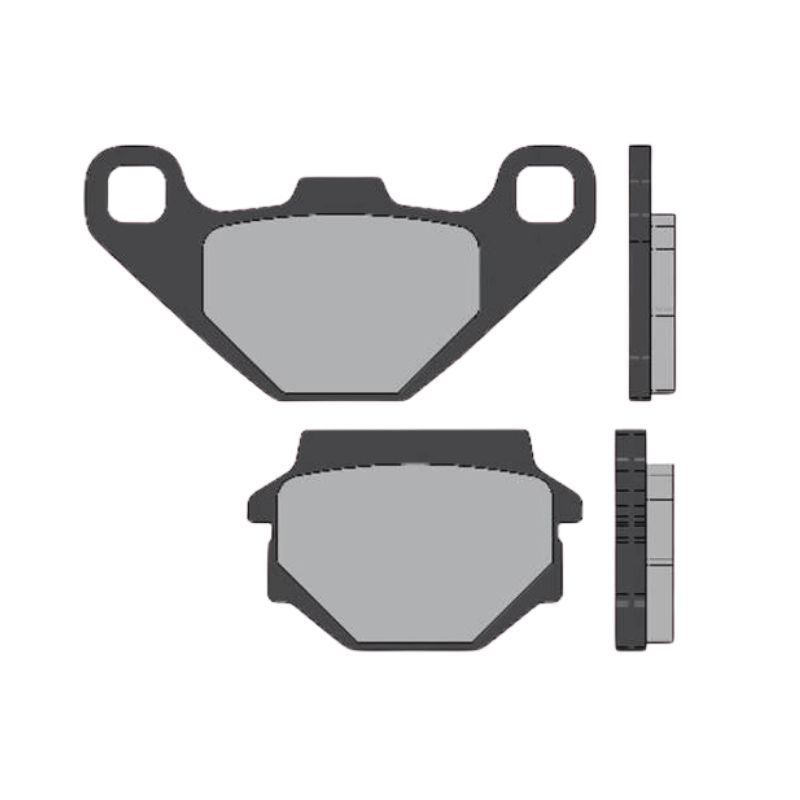Plaquettes de freins Brenta Organique arrière