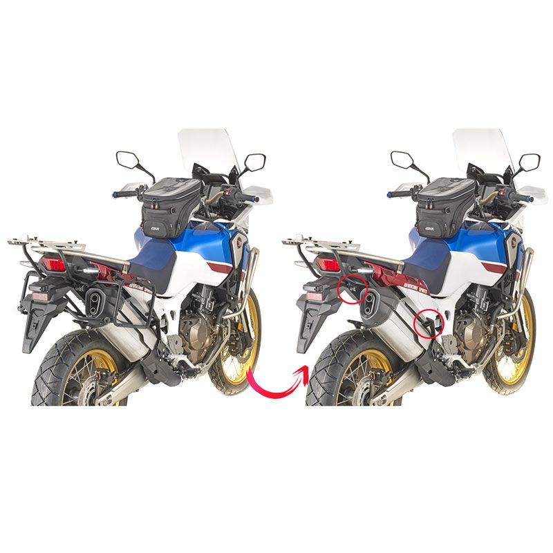 Support valises Kappa POUR SACOCHES LATERALES